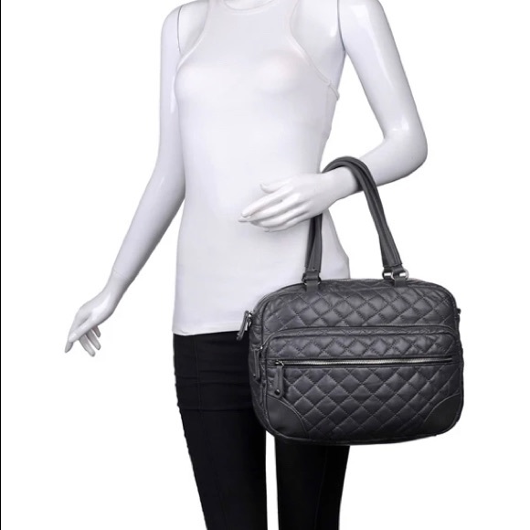 urbanfit by urban expressions black satchel - Picture 2 of 8